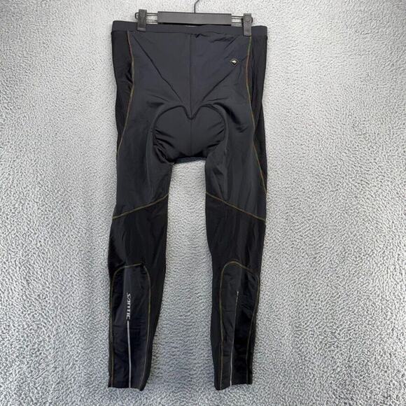 Santic Cycling Pants Women's 2XL Black Colorful Padded Compression Training - Picture 5 of 10